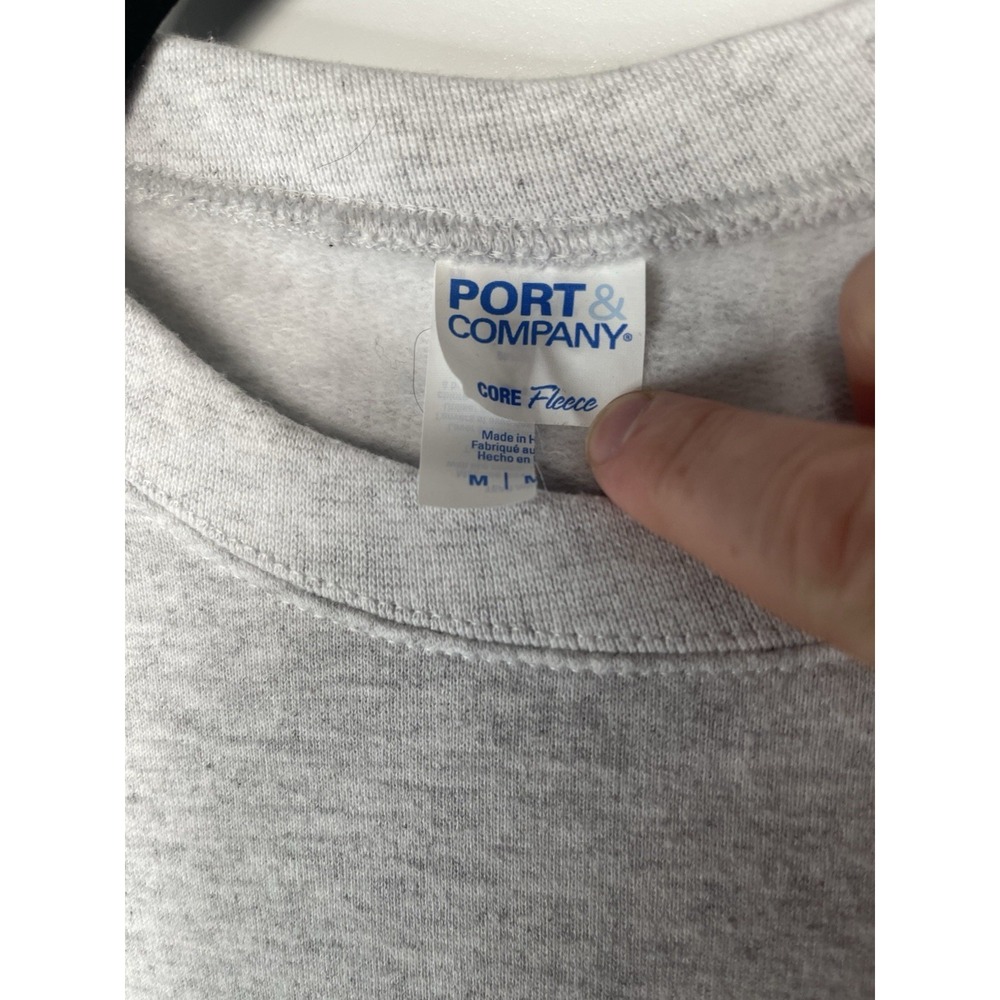Kentucky Grey Pullover Sweatshirt Port & Company Core Fleece Medium - Picture 5 of 7